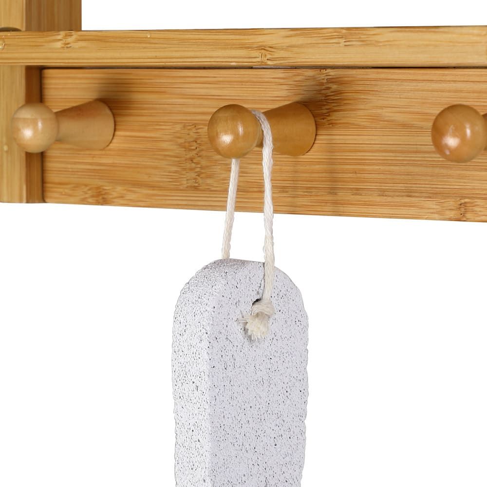 Baderomshylle i bambus 70x28.5x10cm
