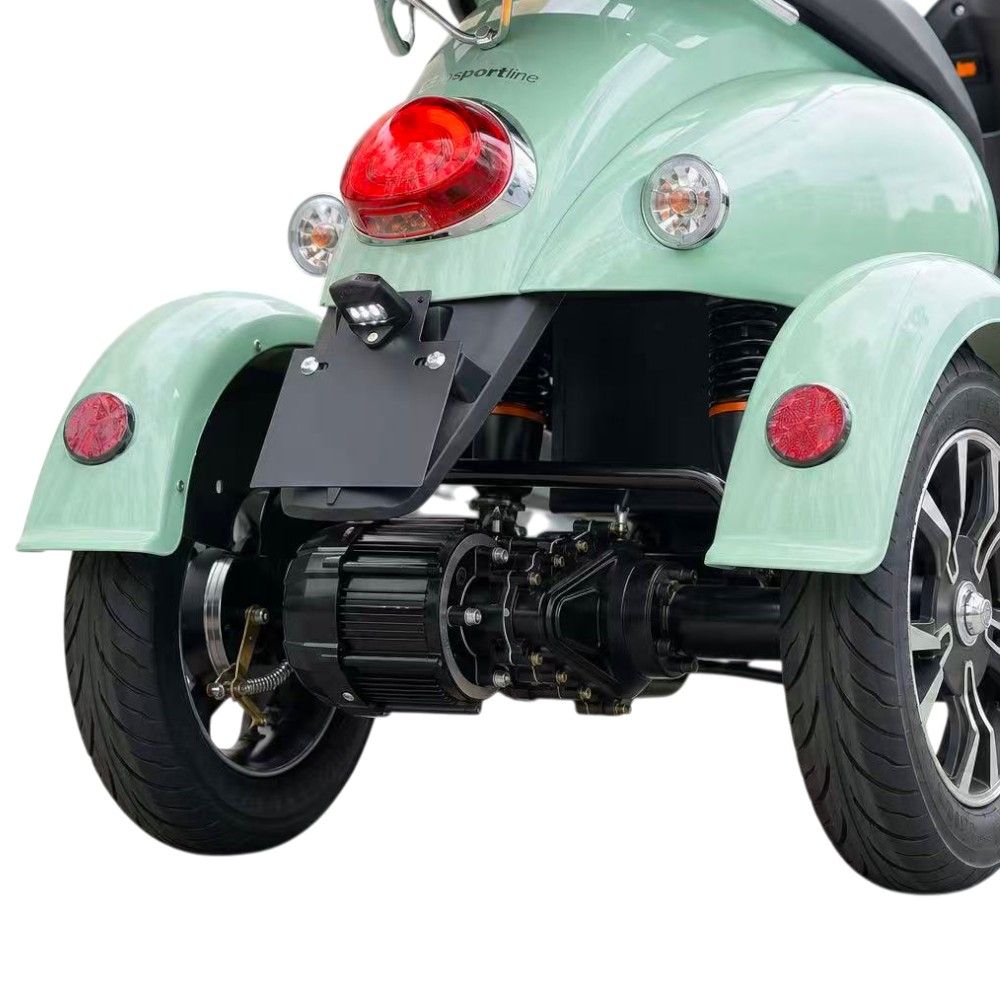 Elektrisk trehjulsscooter Tarra 2 seter inSPORTline - fargevalg
