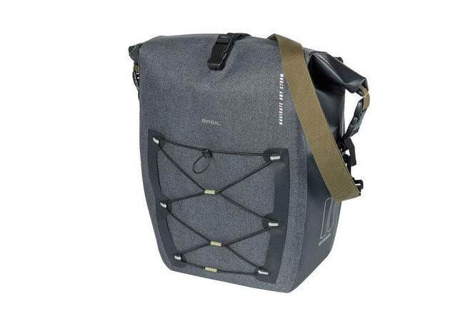 Hovedbilde Sideveske M Basil Navigator MIK-Side Grå -15l