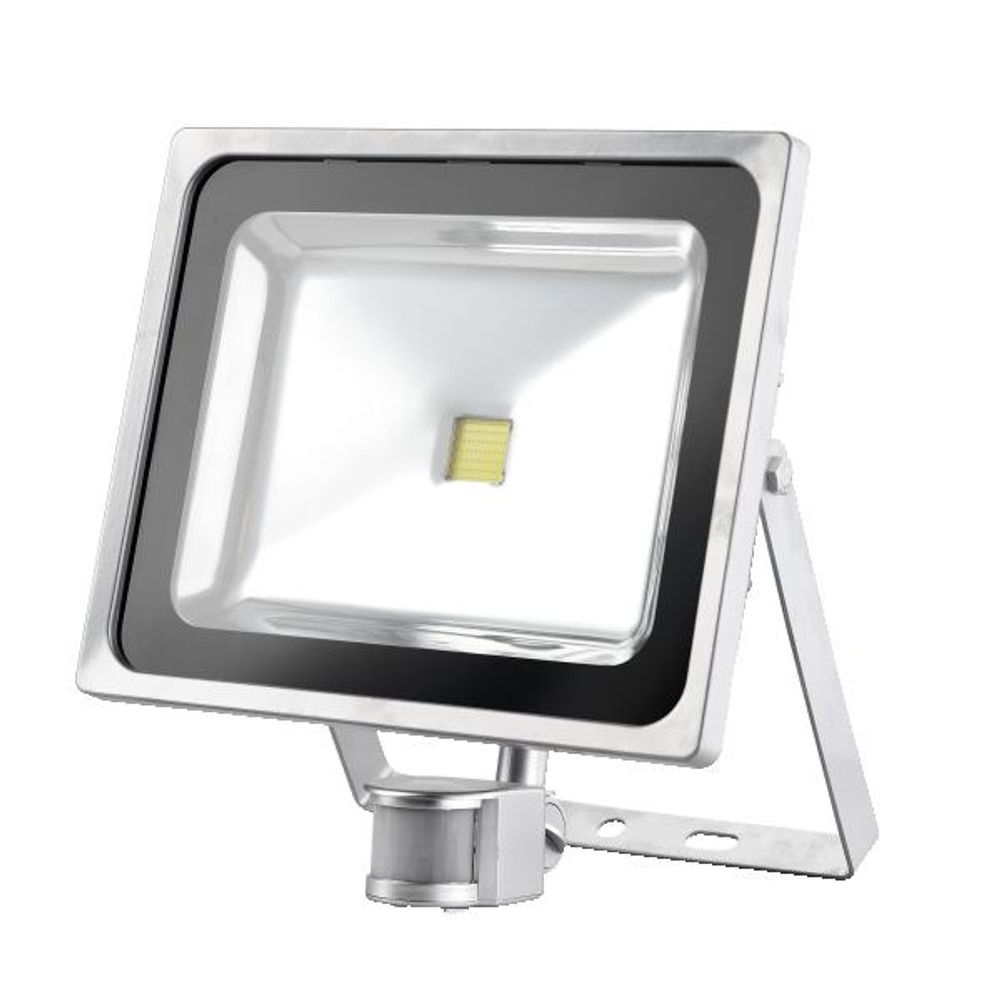 Ledlampe med sensor 50 w