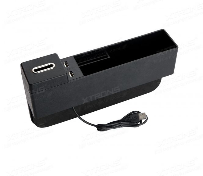 Hovedbilde Universal oppbevaringsboks med to USB-porter