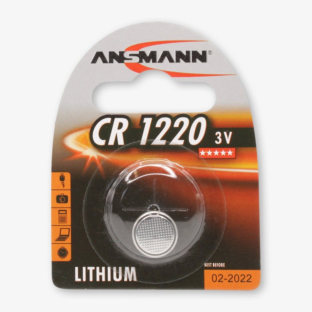 Lithium knappebatteri CR1220