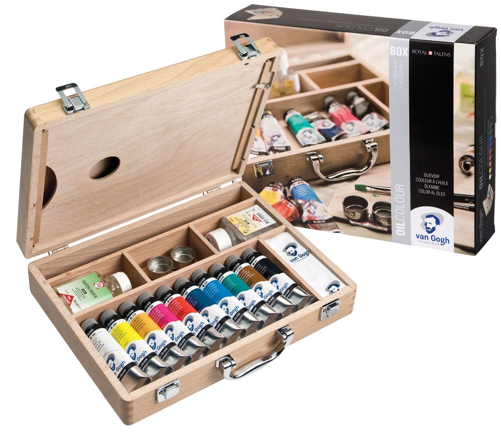 Van Gogh Painting Checkout oil Basic Box 