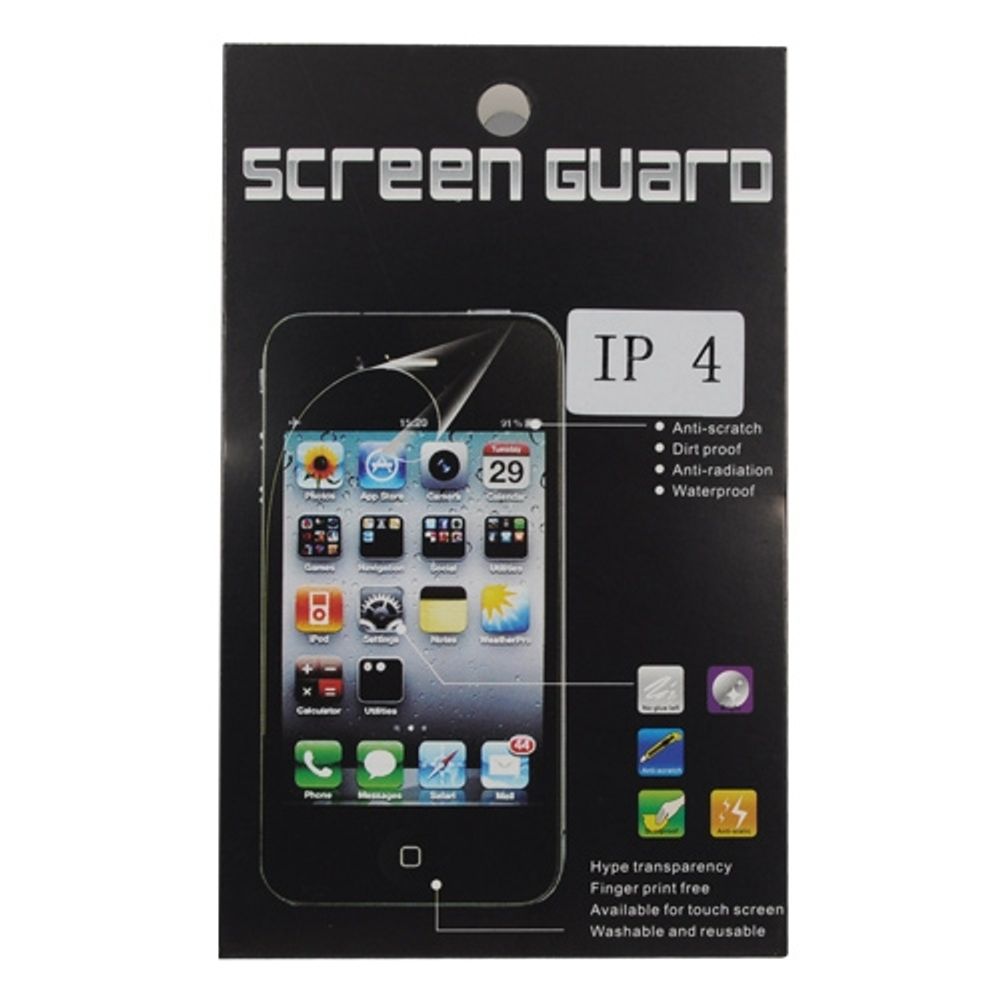 iPhone 4G skjermbeskytter 3pk