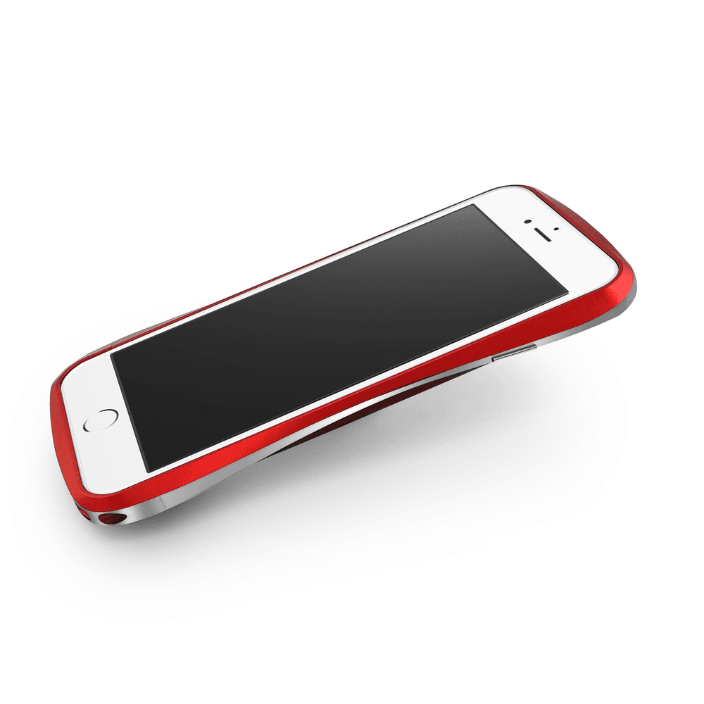 Draco 6 Aluminium Bumper til Iphone 6 Plus – Flare Red