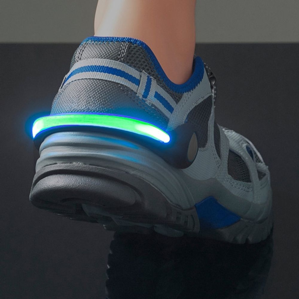 Go-fit løpeklips med LED lys