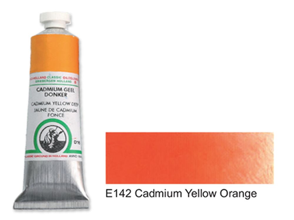 Old Holland 40ml E142 Cadmium Yellow Orange 