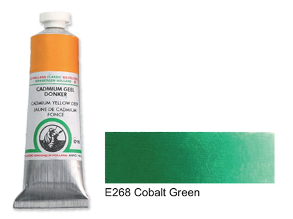 Old Holland 40ml, E268 Cobalt Green 