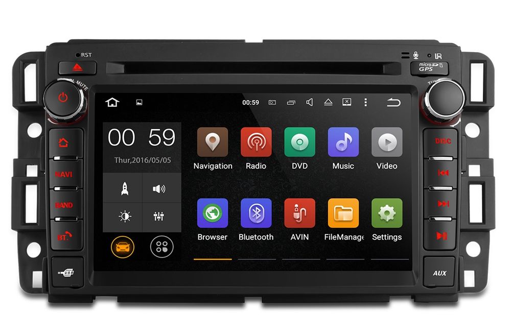 DEMO - Android Spesialspiller for Chevrolet m.fl. med DVD, GPS, 