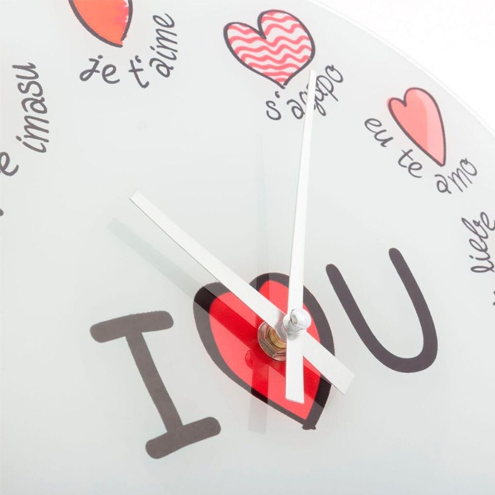 Love you - veggklokke