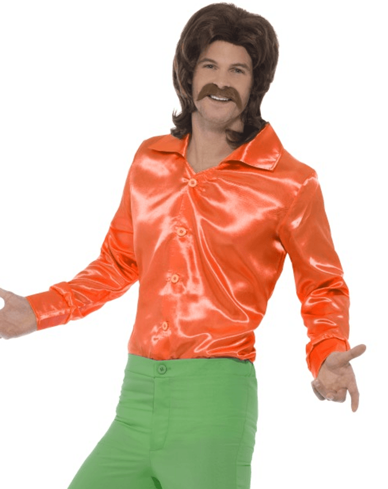 60's Skjorte - oransje M