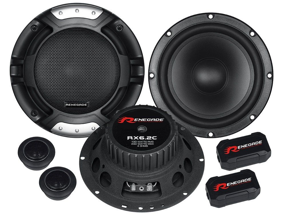 Renegade / Pioneer Stereopakke m/subwoofer