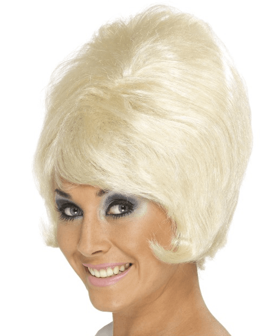 Hovedbilde 60'S Kort bob parykk - blond