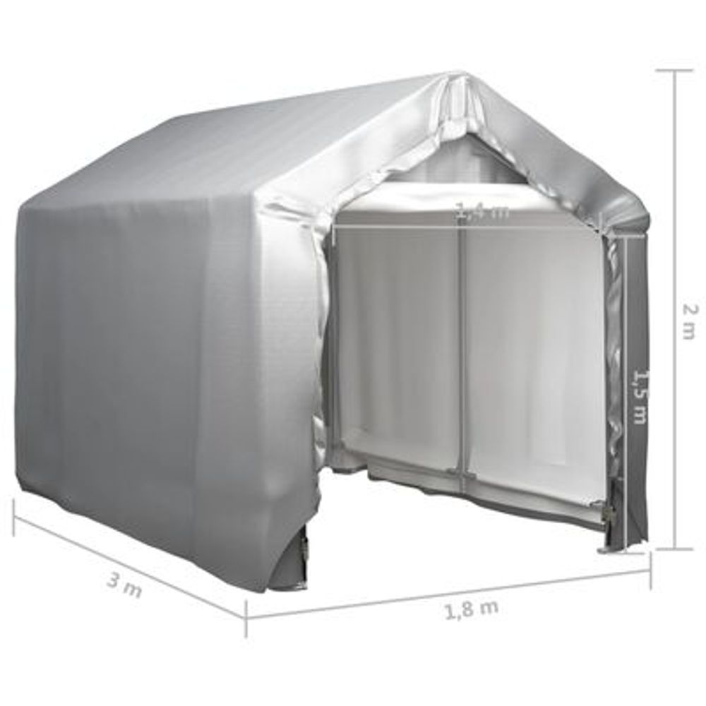 Oppbevaringstelt 180x300 cm