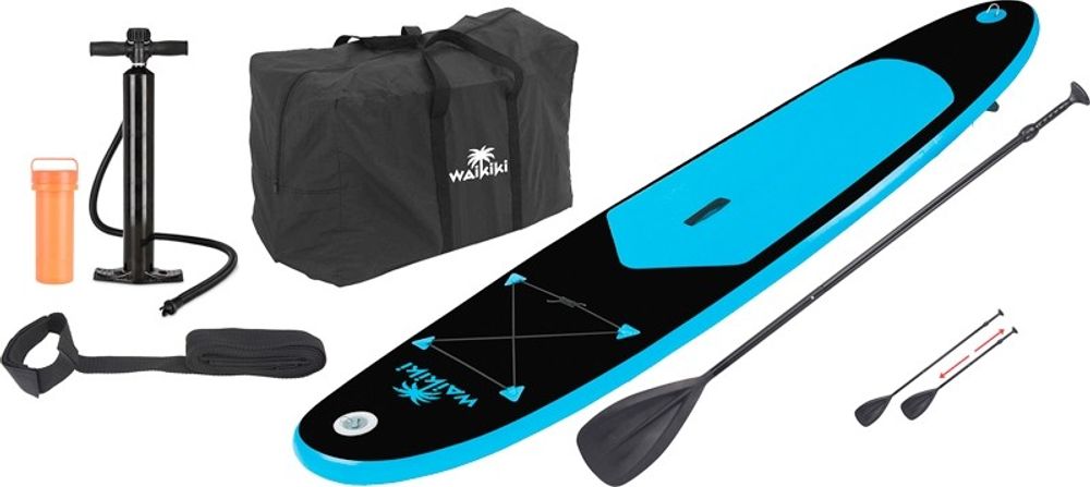Waikiki SUP Board - 285 cm - komplett sett