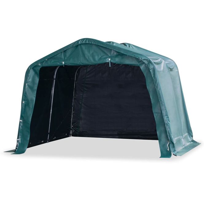 Hovedbilde Flyttbart kvegtelt PVC 550 g/m² 3,3x3,2 m mørkegrønn