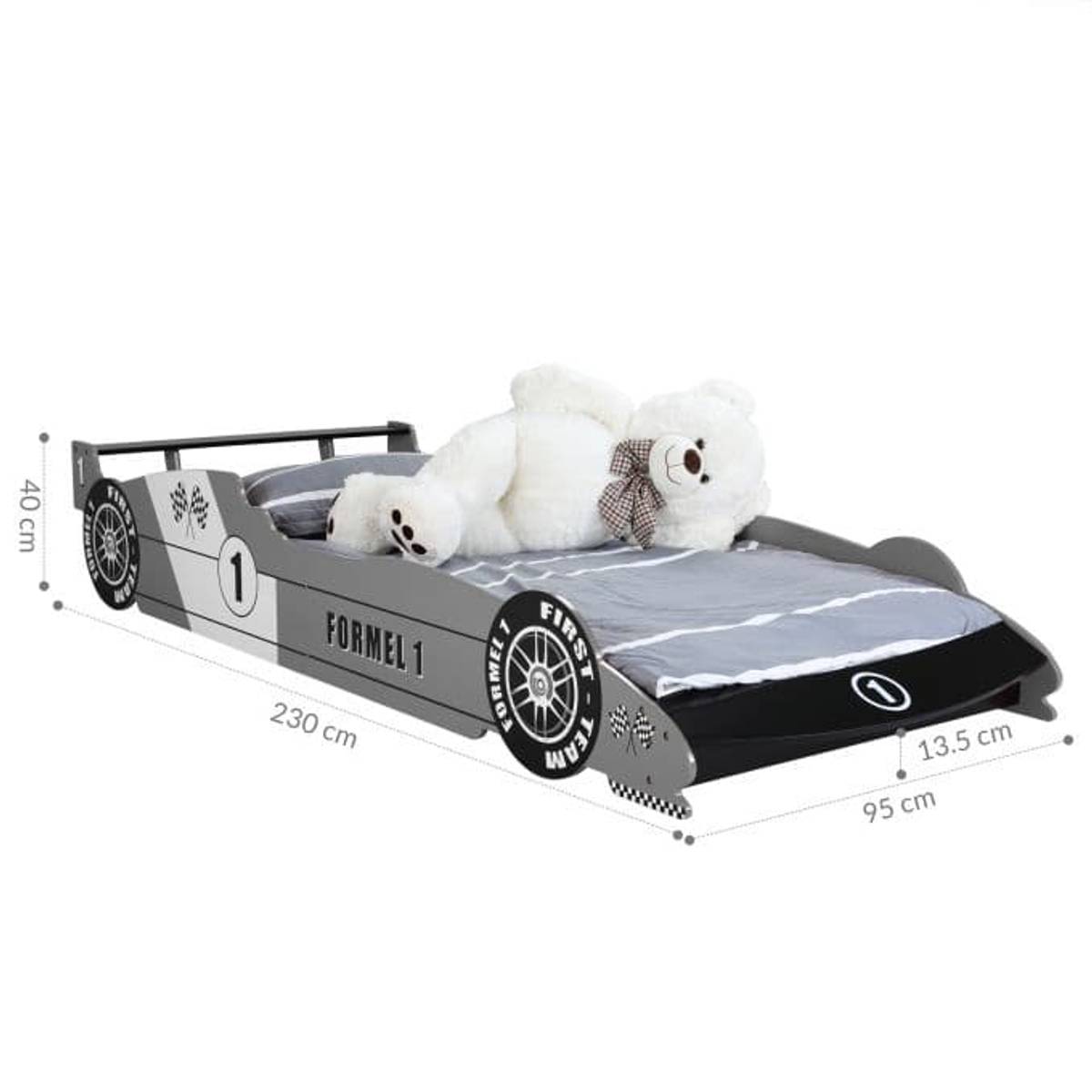 Formel 1 seng - sølv