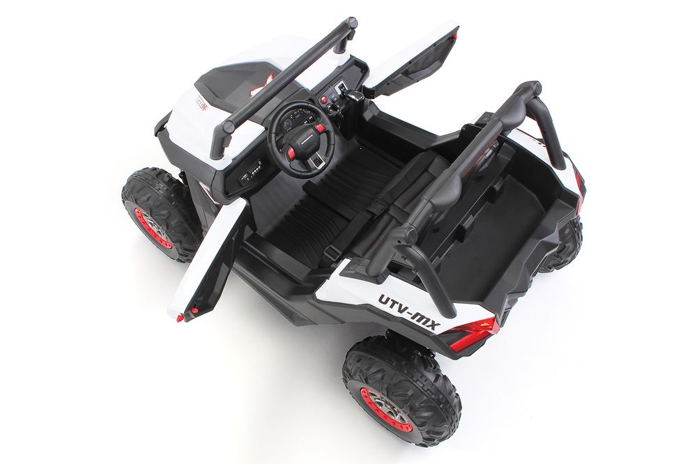 Elektrisk bil - UTV buggy - 2 seter - 140 watt - hvit