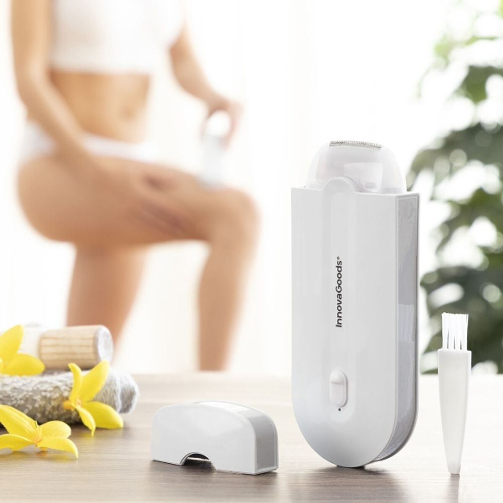 Oppladbar Mini shaver med led-lys epiluch Innovagoods