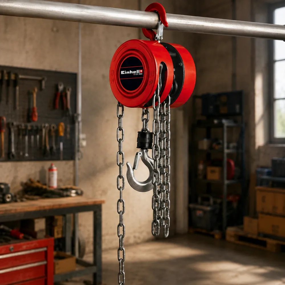 Kjettingtalje Einhell TC-CH 1000 – 1000 kg / 2,5 m