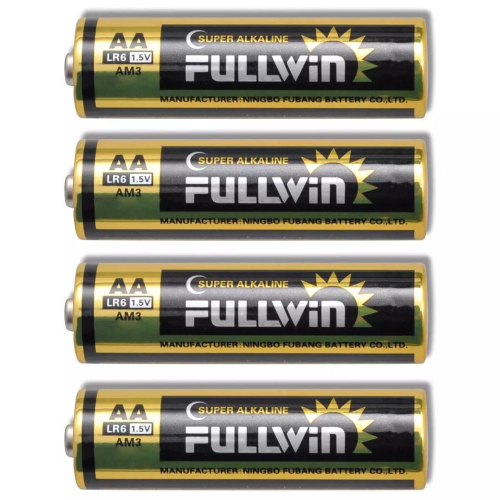 Automatisk bassengrenser med batterier