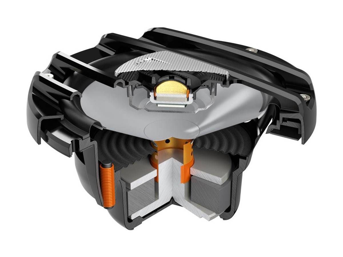 Hertz HMX 6.5 LD høyttalerpar hvit m/LED