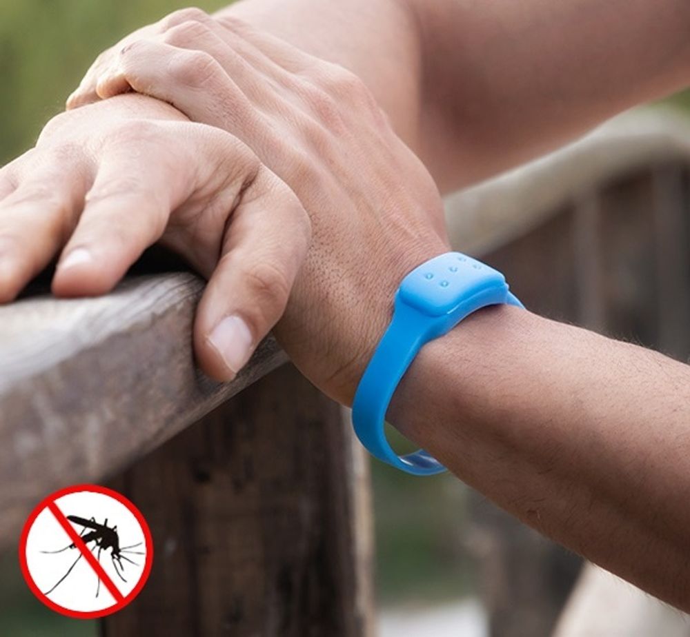Myggavstøtende armbånd - gul