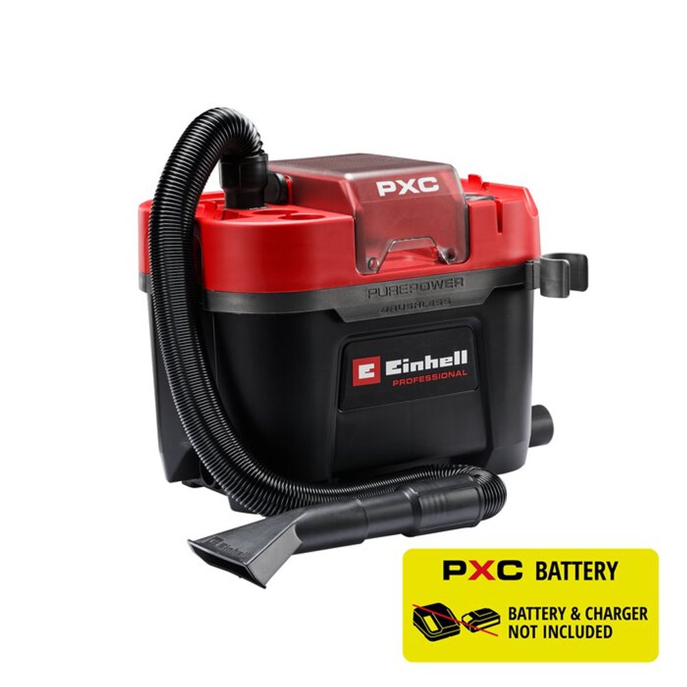 Einhell Professional batteridrevet våt-/tørrstøvsuger TP-VC 18/10 Li BL L-Solo
