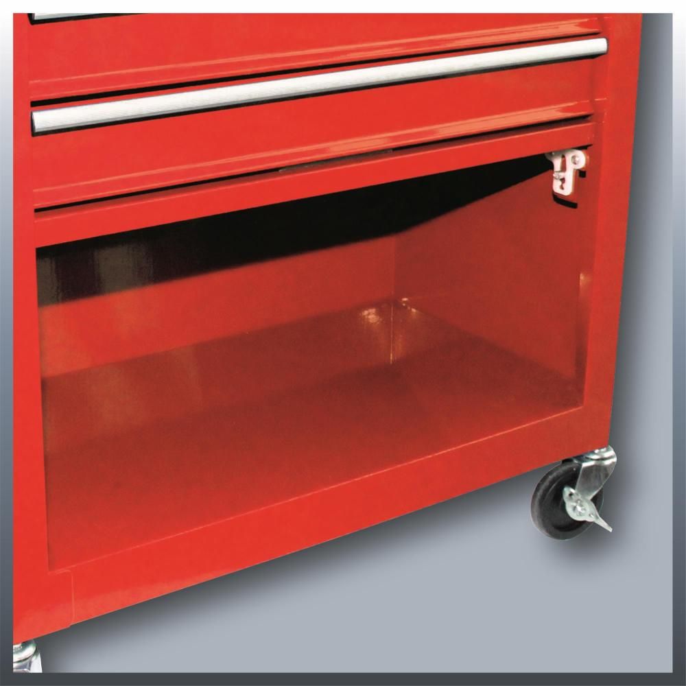Einhell verktøyvogn 4 skuffer - 67 x 38 x 72 cm