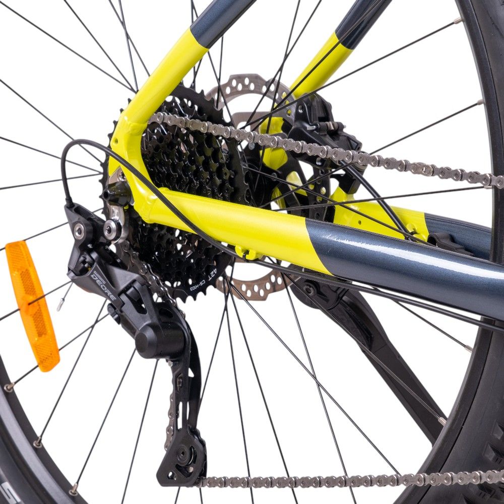 Mountain E-Bike terrengsykkel 29” ISL Tachion 630 Wh - gul