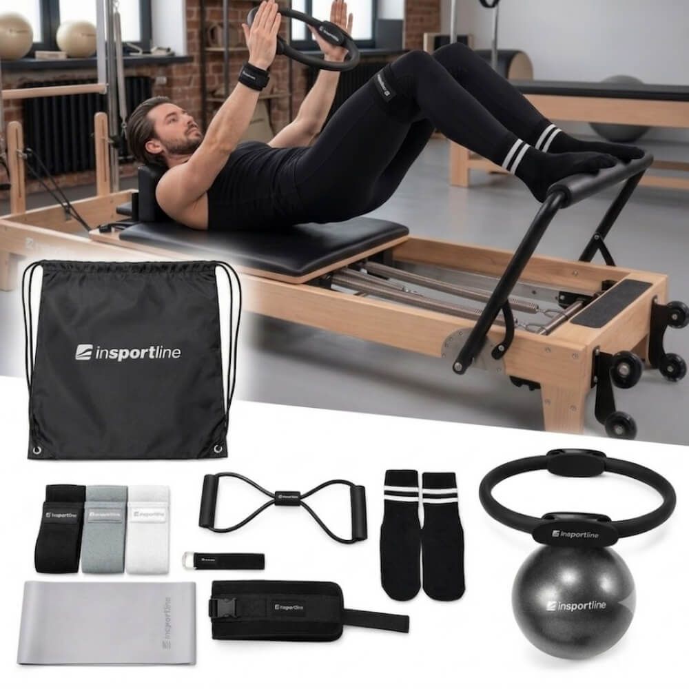 Pilates-sett med tilbehør - sokkestørrelse 43-45 – inSPORTline Sinuata