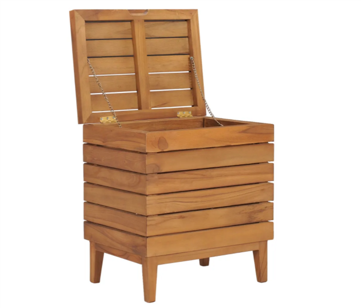 DEMO - Skittentøyskurv 40x30x45 cm - heltre teak