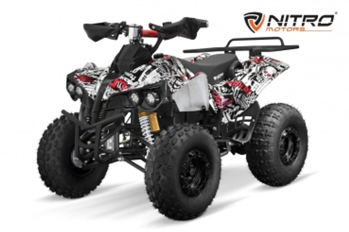 Warrior 1000W ATV – Graffiti med speedometer