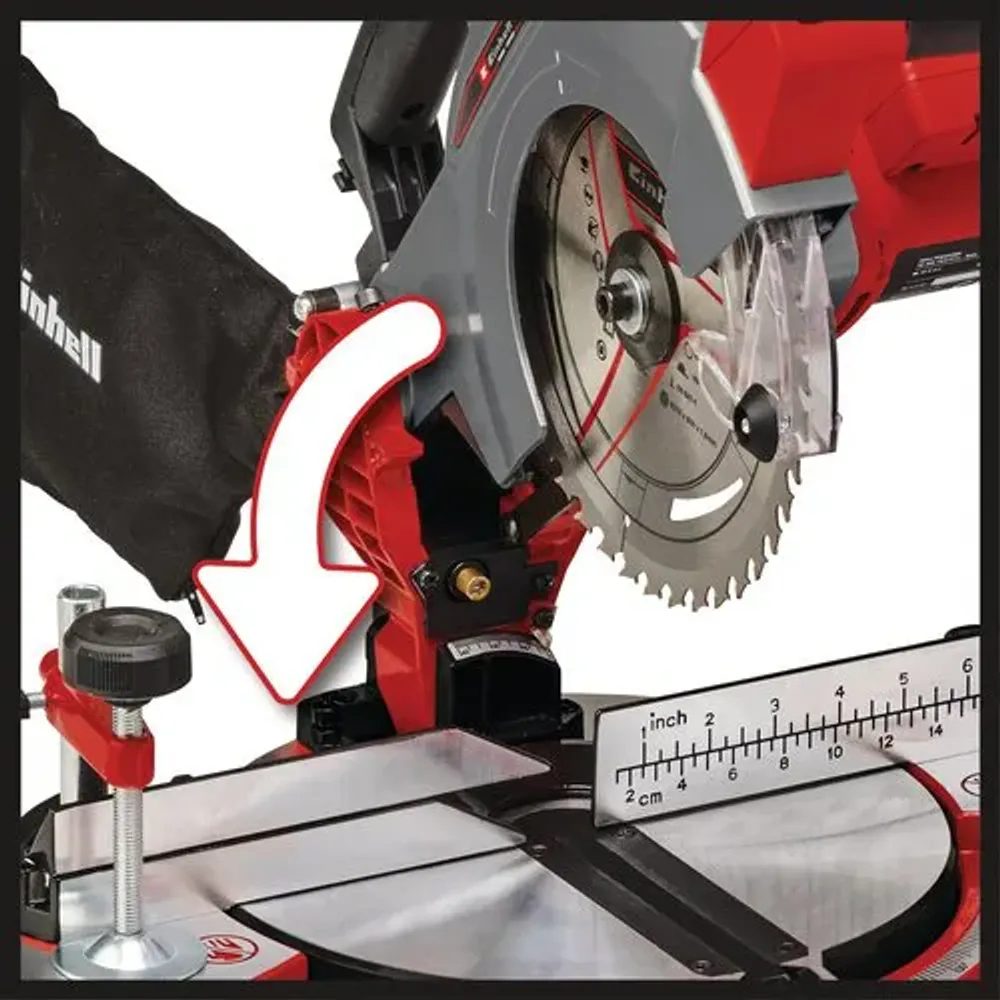 Einhell batteridrevet kapp-/gjæringssag TE-MS 18/210 Li – Solo