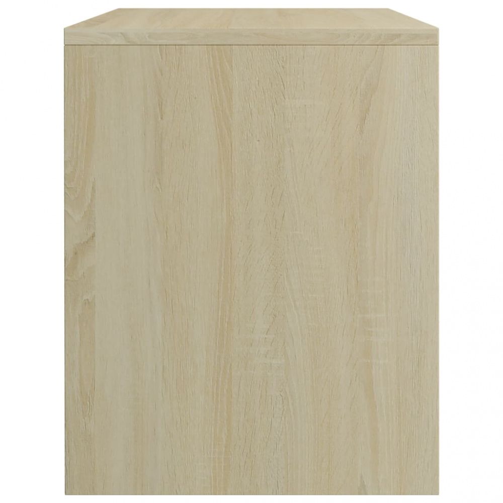 Nattbord 40x30x40 cm sponplate 2 stk - Sonoma eik