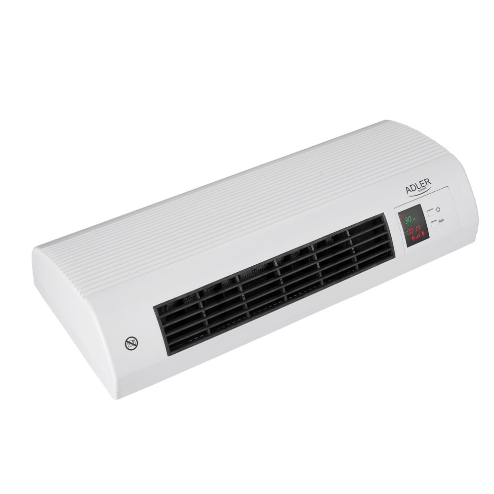 Adler Varmegardin 2000w - keramisk varmer