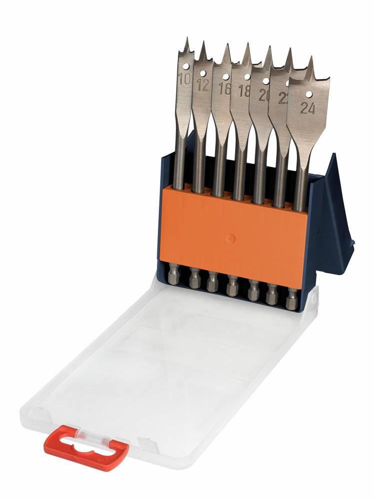 Kwb flatborsett 10, 12, 16, 18, 20, 22, 24 mm