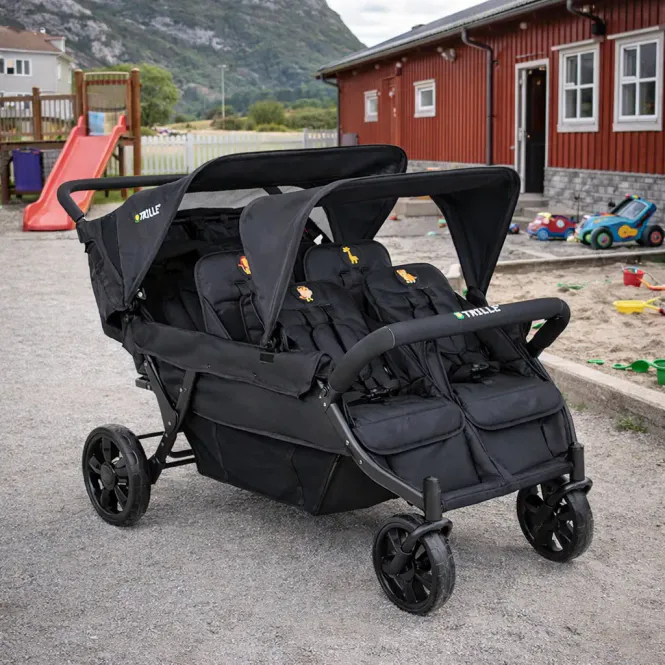 Hovedbilde Babytrold trille Buss - Sportsvogn med hele 6 sitteplasser