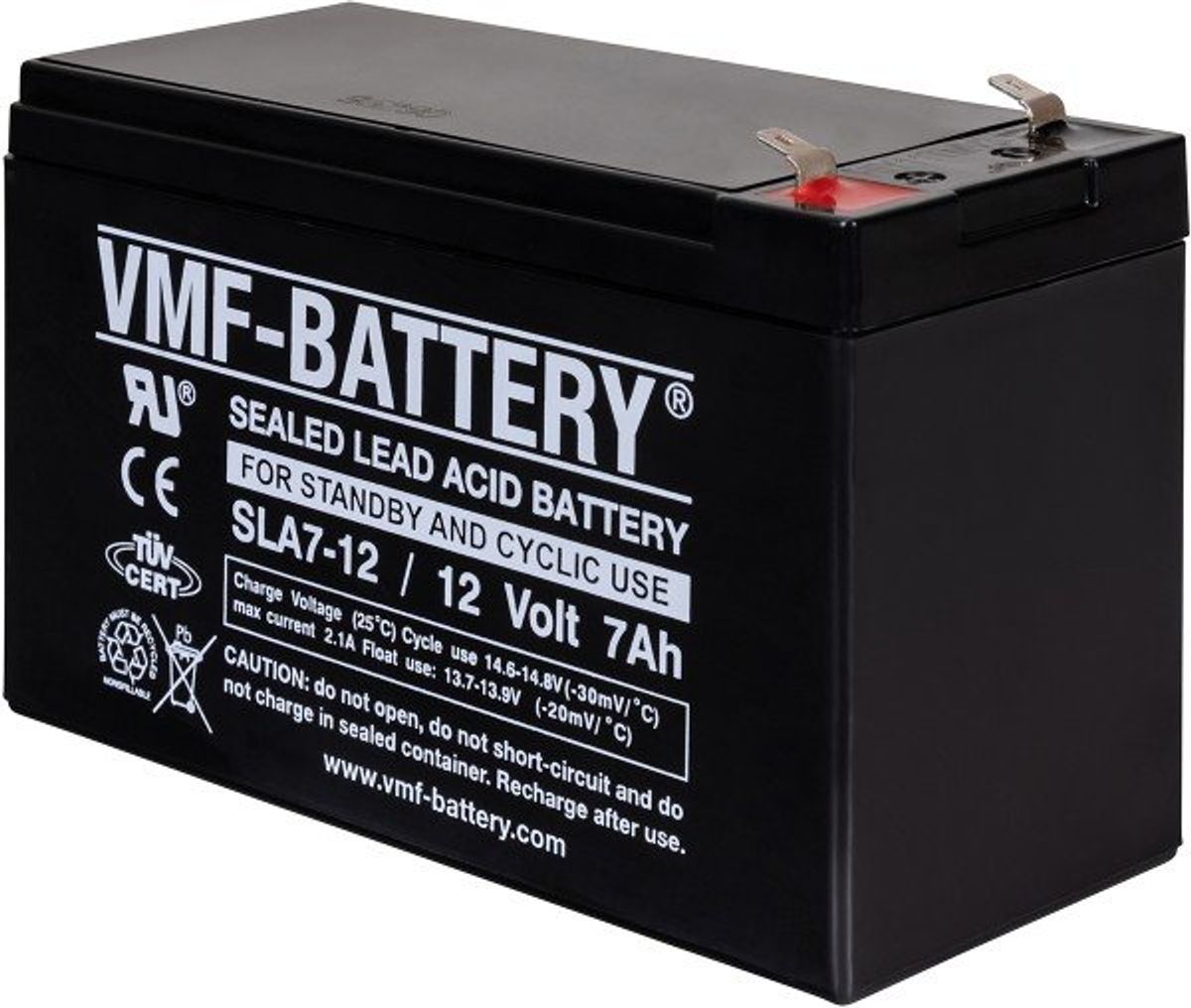 Batteri til  Elektisk Traktor TD925 - 12v 7ah