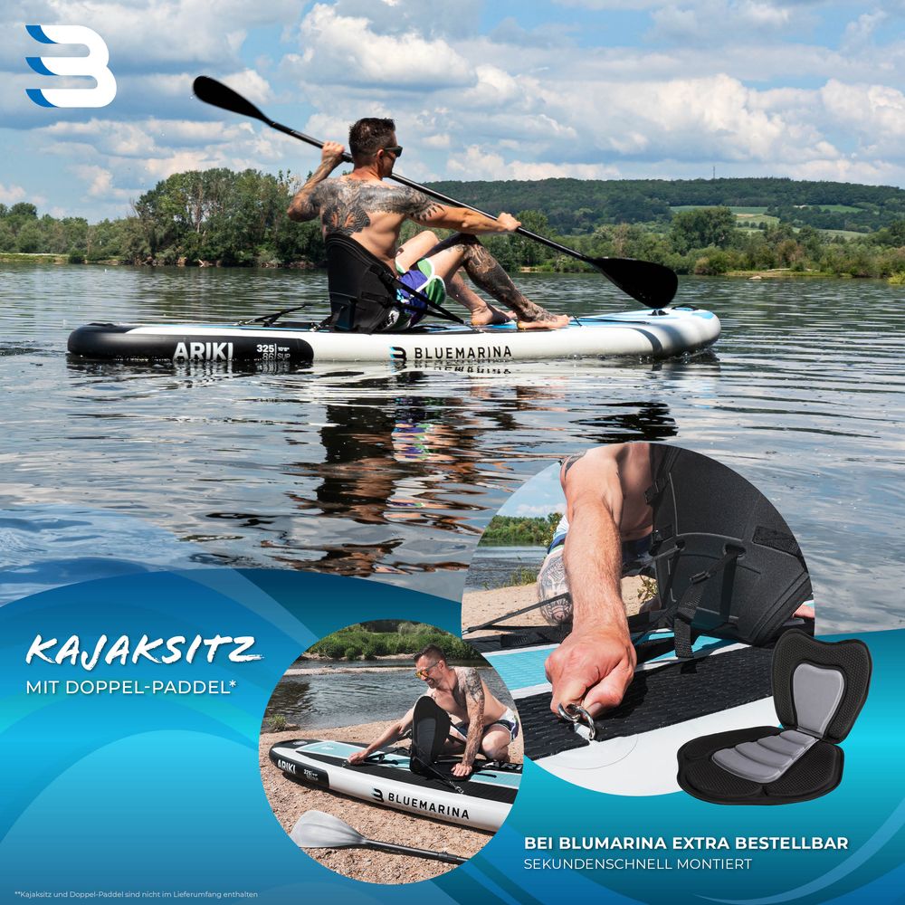 Bluemarina SUP Board Ariki for barn, stand up padle 230x65x10 cm