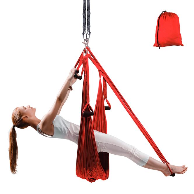 Hovedbilde Anti-Gravity Yoga hammock - rød