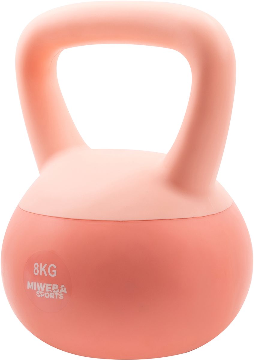 Miweba Soft PVC Kettlebell 4-10 kg - rosa