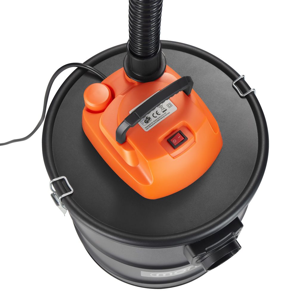 Aske støvsuger sort/oransje - 1200 watt
