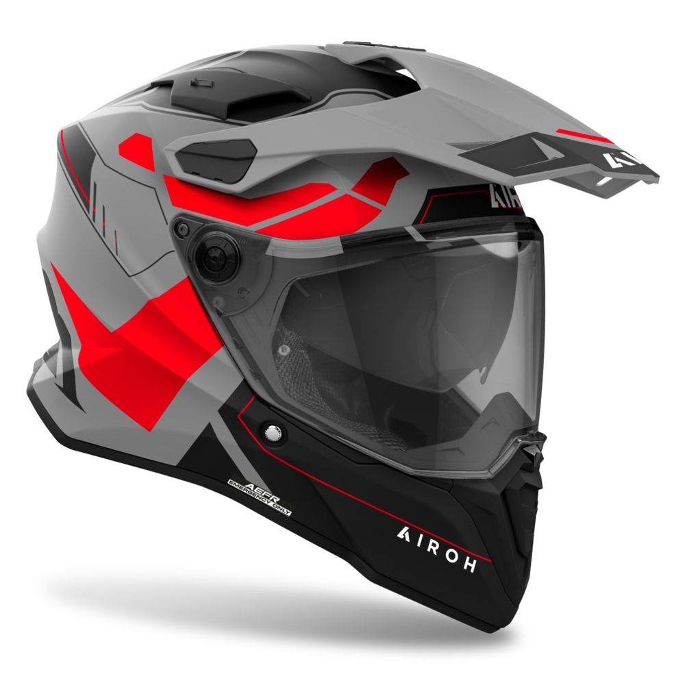 Airoh Commander 2 Reveal Matte Fluo Red MC-hjelm ECE 22.06