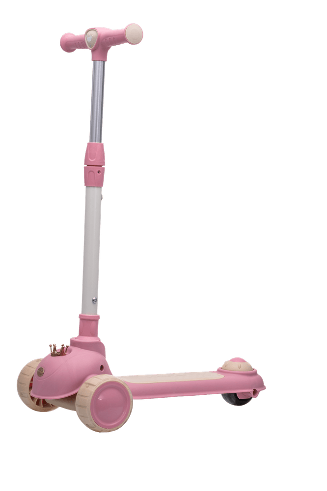Razor Rollie 2-i-1 sparkesykkel med sete - rosa/blå