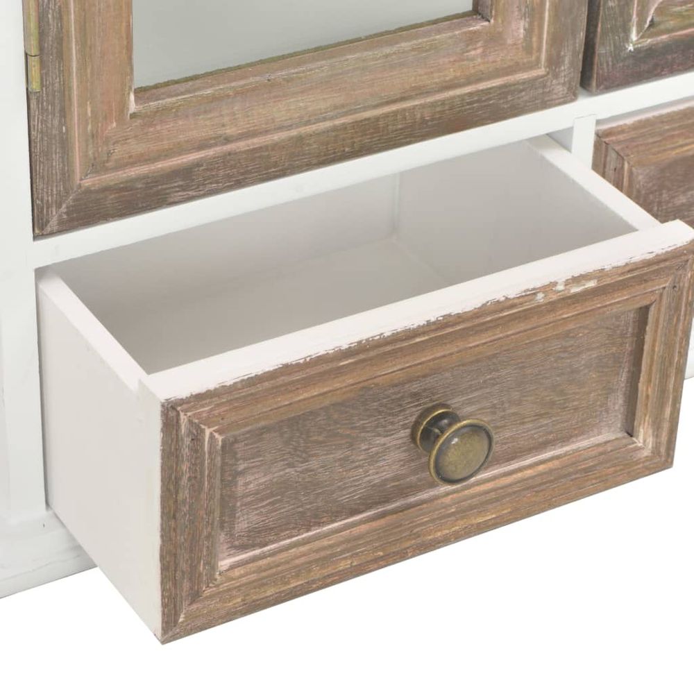 Veggskap heltre 49x22x59 cm