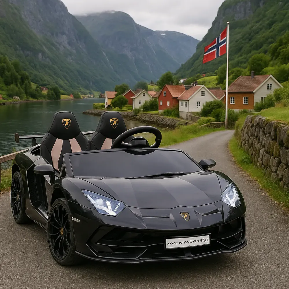 Lamborghini Aventador SJV 2x24V motorer - litium - drifting