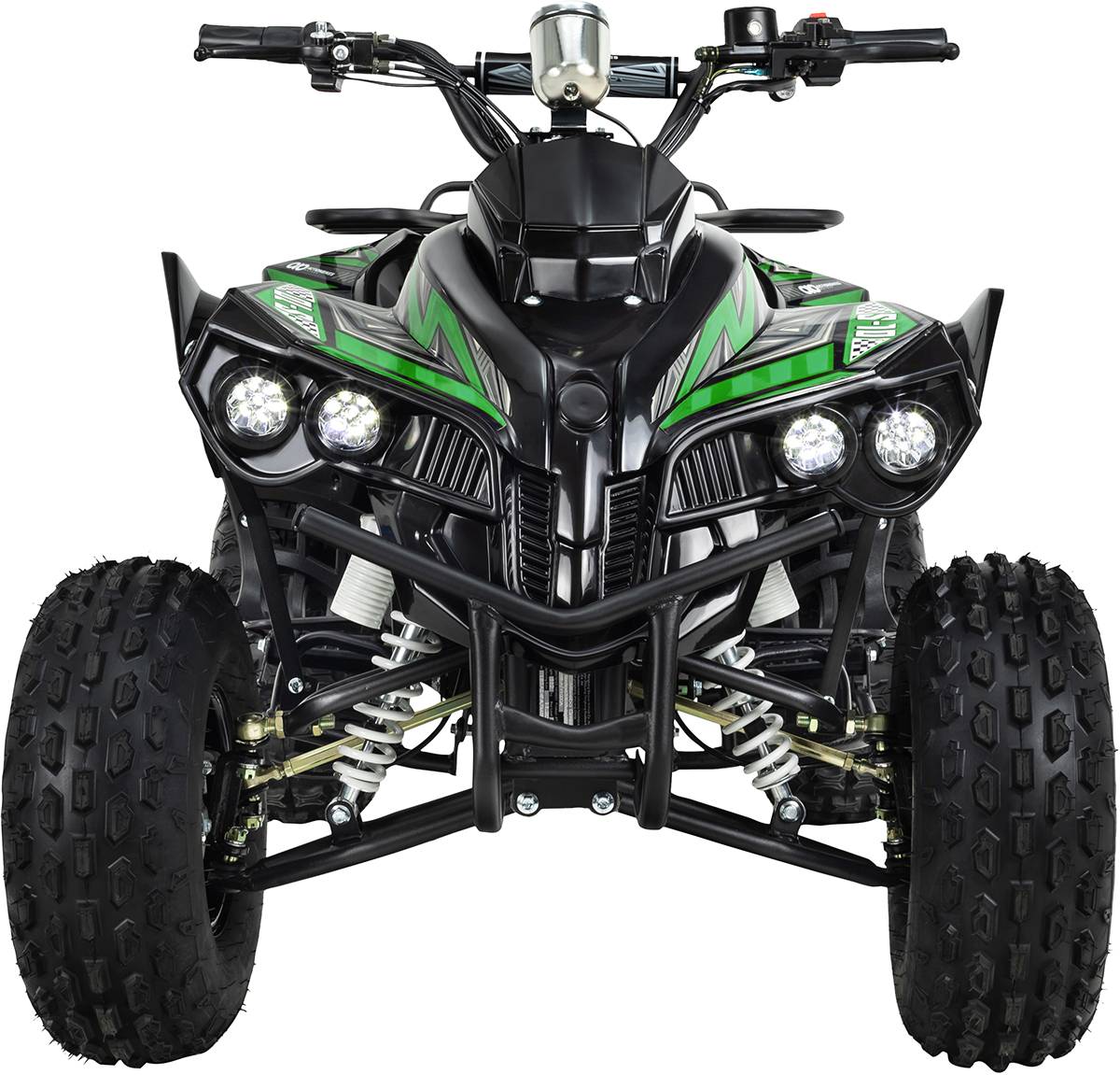 Midi Quad S-10 Elektrisk 1000W Grønn og Sort
