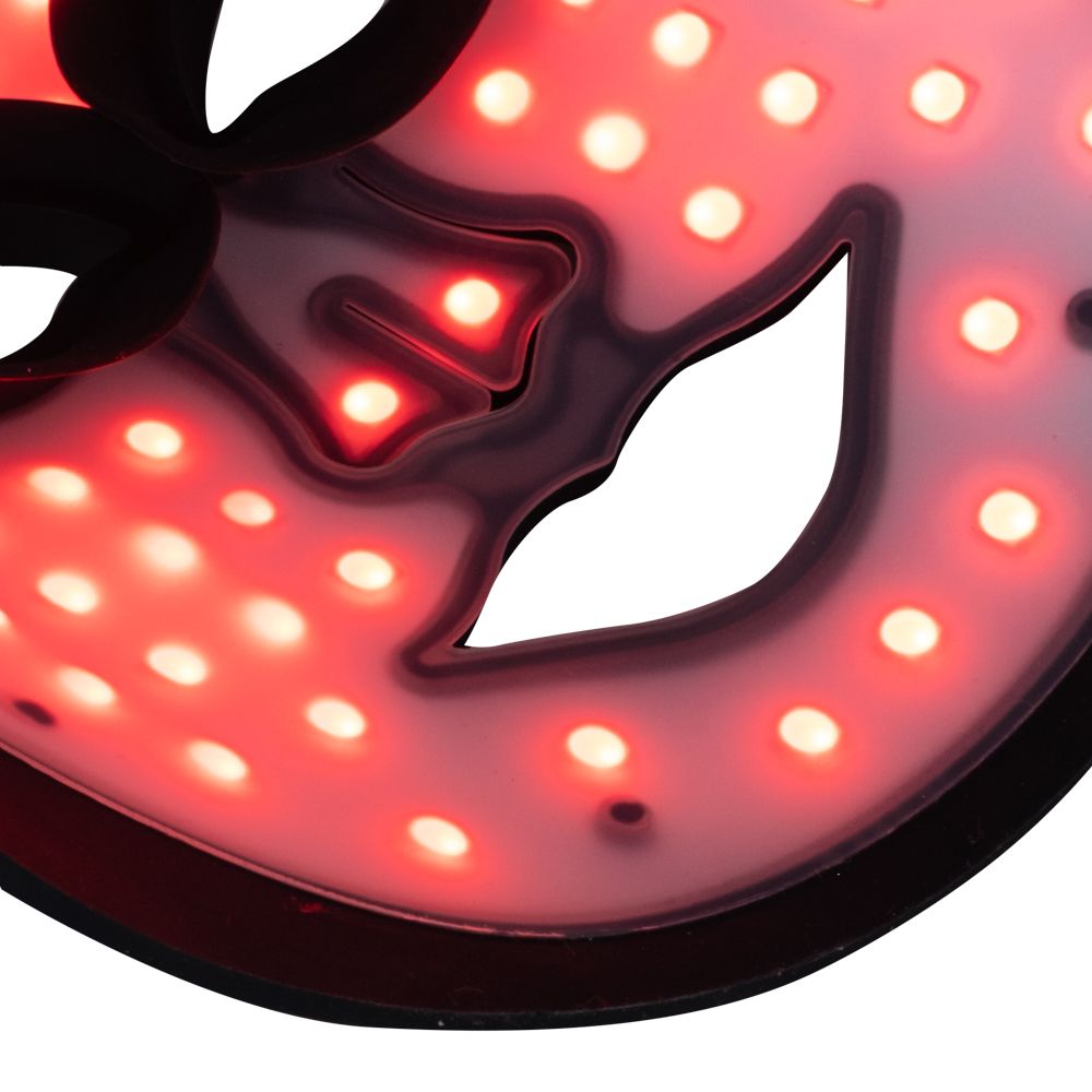 LED Lysterapimaske med Hals- og Dekolletémaske inSPORTline Radora
