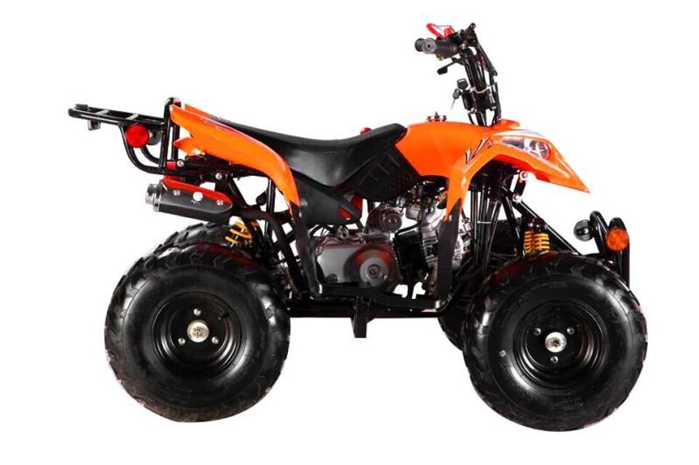 Mancini Pioner ATV 110cc - bensin - oransje / sort